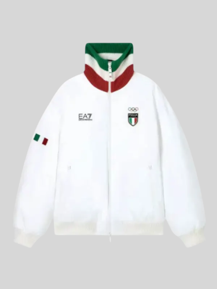 Winter Olympics 2026 Team Italy EA7 Emporio Armani Jacket