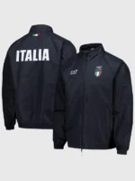 Winter Olympics 2026 Team Italy EA7 Emporio Armani Tech Jacket Navy