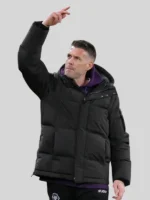 Wolverhampton Wanderers Rob Edwards Hooded Puffer Jacket
