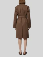 Womens Tod’s belted trench coat