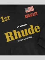 World Champ Rhude Black Hoodie