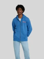 Wrangler x Stranger Things Eleven Blue Hoodie