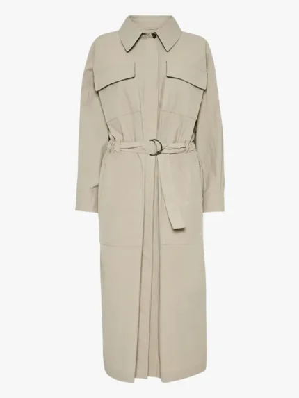 belted trench coat