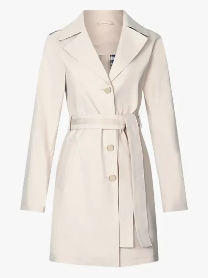 belted trench coat