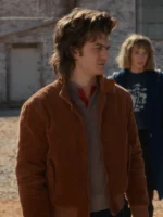 wrangler x stranger things steve jacket