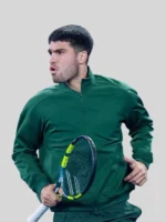 2026 Australian Open Previews Carlos Alcaraz Green Jacket