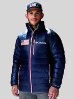 2026 Winter Olympics Columbia Team USA Puffer Jacket