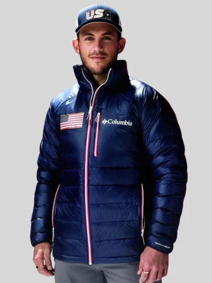 2026 Winter Olympics Columbia Team USA Puffer Jacket