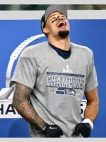AFC Championship Seattle Seahawks Grey Shirt