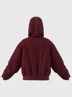 Adidas Cny Brown Corduroy Hooded Jacket