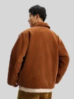 Adidas SS26 Chinese New Year Pad Jacket in Corduroy