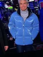 Andy Cohen Blue Jacket New Years