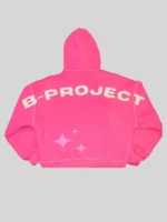 BP Double Layered Pink Hoodie