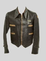 Bastogne Heritage Engrs. Leather Jacket