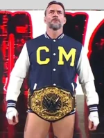 CM Punk Steiner Bros Varsity Jacket