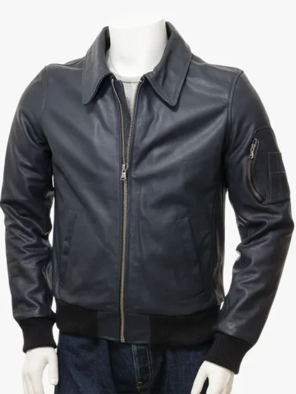 CULMSTOCK Blue Bomber Jacket