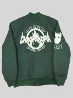 Chromakopia Tour Exclusive Varsity Jacket Green