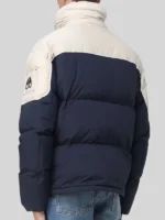 Dallas Stephen Curry Puffer Jacket Blue And White