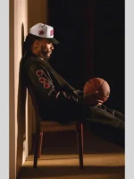Derrick Rose Chicago Bulls Retirement Black Jacket