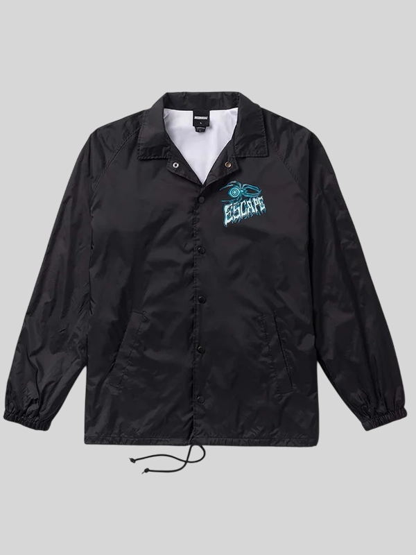 Escape Spider Thread Coaches Black Jacket Escape Spider Thread Coaches Black Jacket