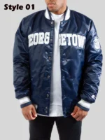Georgetown snap tab Jacket