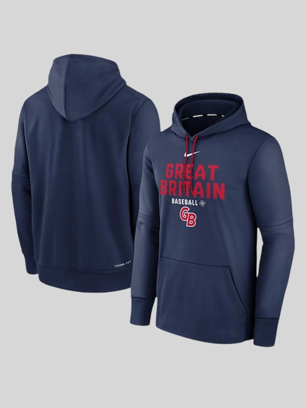 Great Britain 2026 World Baseball Classic Hoodie Great Britain 2026 World Baseball Classic Hoodie