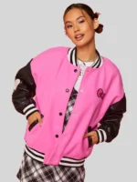 Hello Kitty Varsity Bomber Jacket