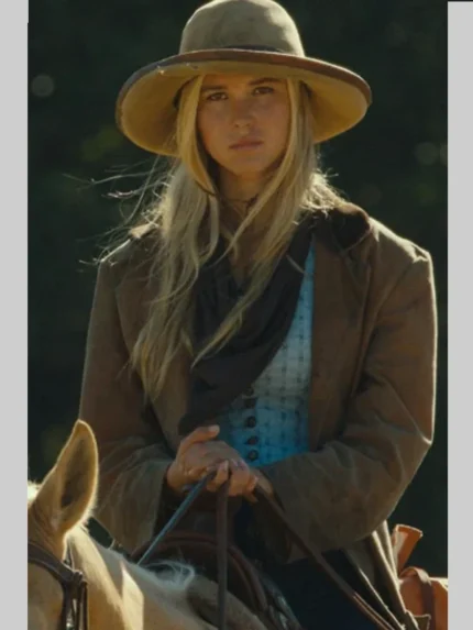 Isabel May 1883 Tv Series Elsa Dutton Trench Coat