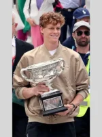 Jannik Sinner Australian Open Tennis Tournament Jacket