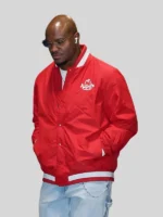 Kenneth Walker Arby’s Red Varsity Jacket - Image 2