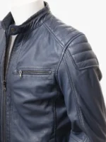 LUSTLEIGH Mens Leather Biker Jacket