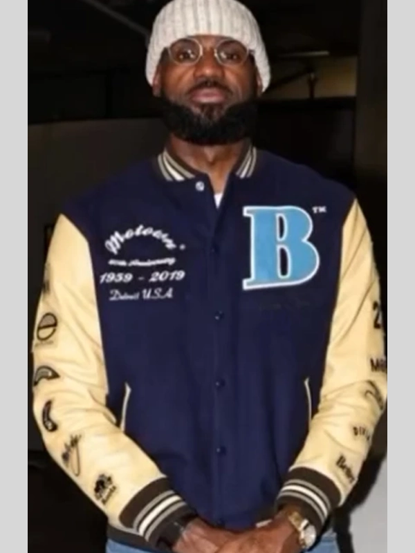 LeBron James Motown Varsity Jacket LeBron James Motown Varsity Jacket