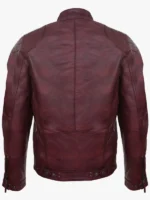 Leather Biker Vintage Zipped Men Jacket