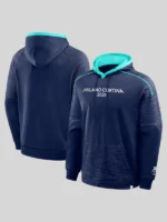 Men's Fanatics Navy Milano Cortina 2026 Winter Olympics Agility Defender Pullover Hoodie