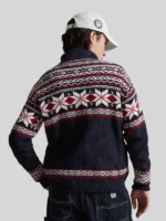 Men’s Polo Ralph Lauren Team-USA Wool Quarter-Zip Sweater