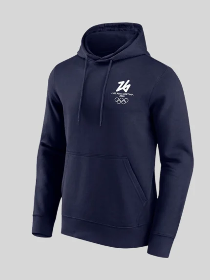 Milano Cortina 2026 Olympics Logo Graphic Hoodie