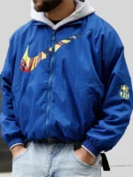Nike FC Barcelona Essential Blue Jacket