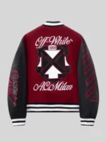 Off-White 1899 AC Milan Varsity Jacket