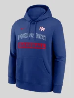 Puerto Rico Baseball Nike 2026 World Baseball Classic Club Hoodie