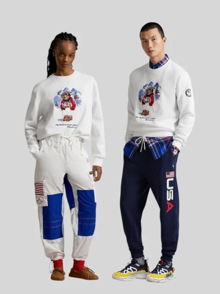 Ralph Lauren Team USA Polo Bear Sweatshirt