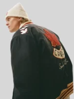 SCA x Hockey Canada Leaf Legacy Varsity Bomber Jacket