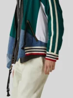 Shrinking S3 Christa Miller Denim Track Green Jacket