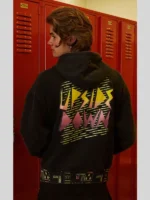 Stranger Things x PacSun Upside Down Black Hoodie