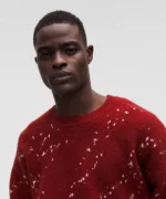 Team Canada Men Alpaca-Blend Sweater Jacquard