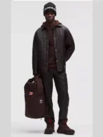 Team Canada Men Nylon Taffeta Shacket Insulated