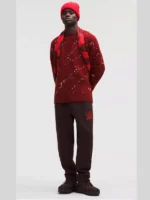 Team Canada Mens Alpaca-Blend Jacquard Sweater