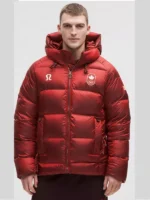 Team Canada Men's Wunder Puff Jacket Large-Hood Shine