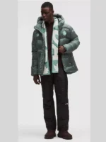 Team Canada Mens Wunder Puff Large-Hood Jacket Shine