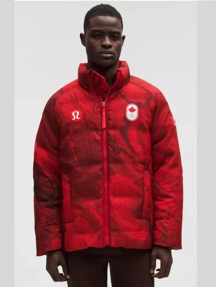 Team Canada Men's Wunder Puff Translucent 600-Down-Fill Jacket