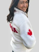 Team Canada Sherpa Heated Rivalry Jacket